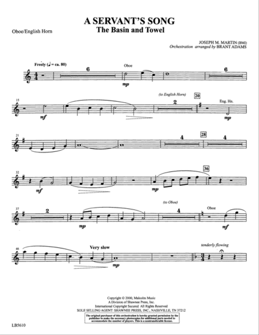 Colors of Grace - Lessons for Lent (New Edition) (Orchestra Accompaniment) - Oboe/English Horn Choir scores gallery preview page 4