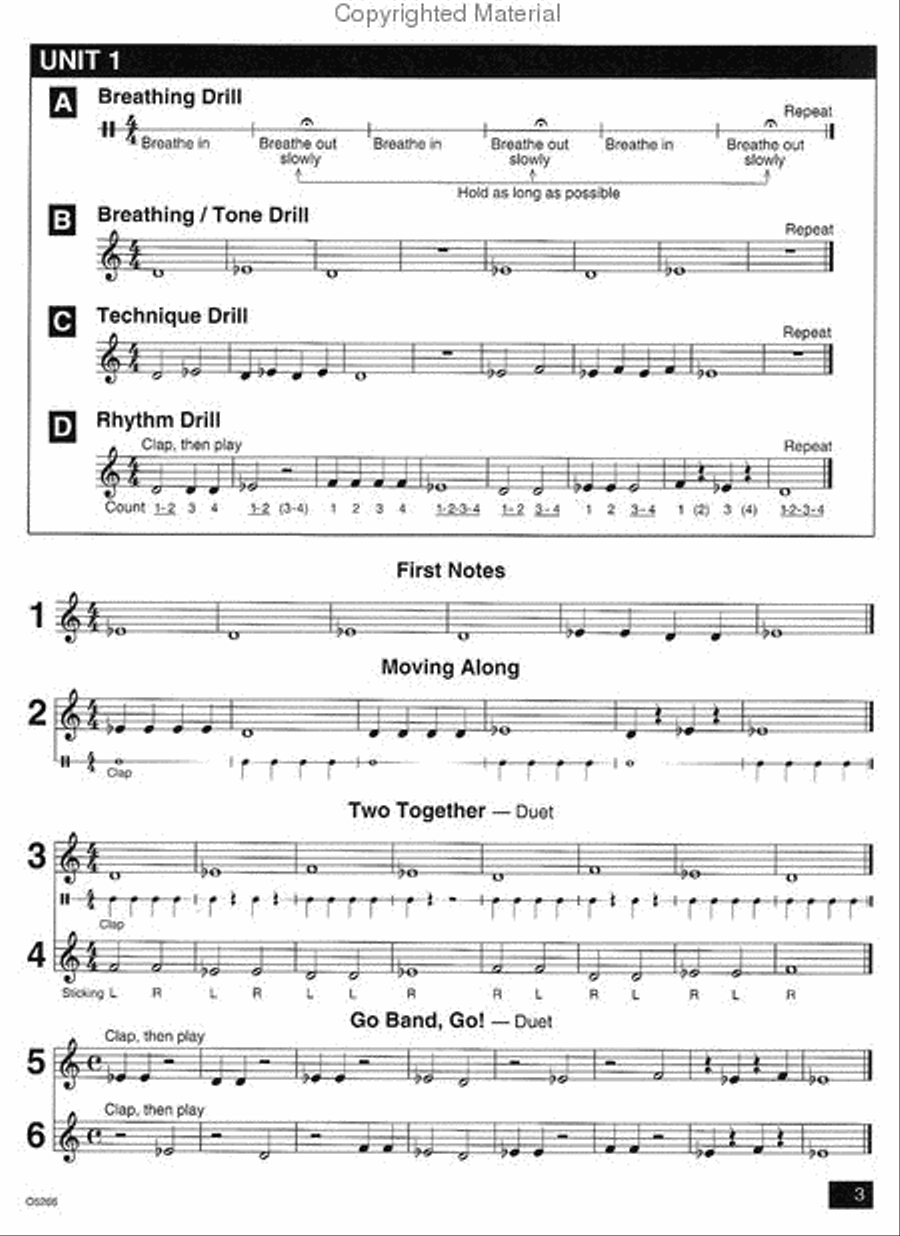 Skill Builders - Book 1 Concert Band Methods scores gallery preview page 2
