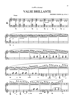 Chopin: Valse Brilliante, Op. 34, No. 3