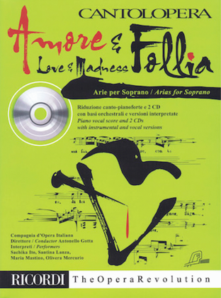 Book cover for Amore & Follia (Love & Madness)