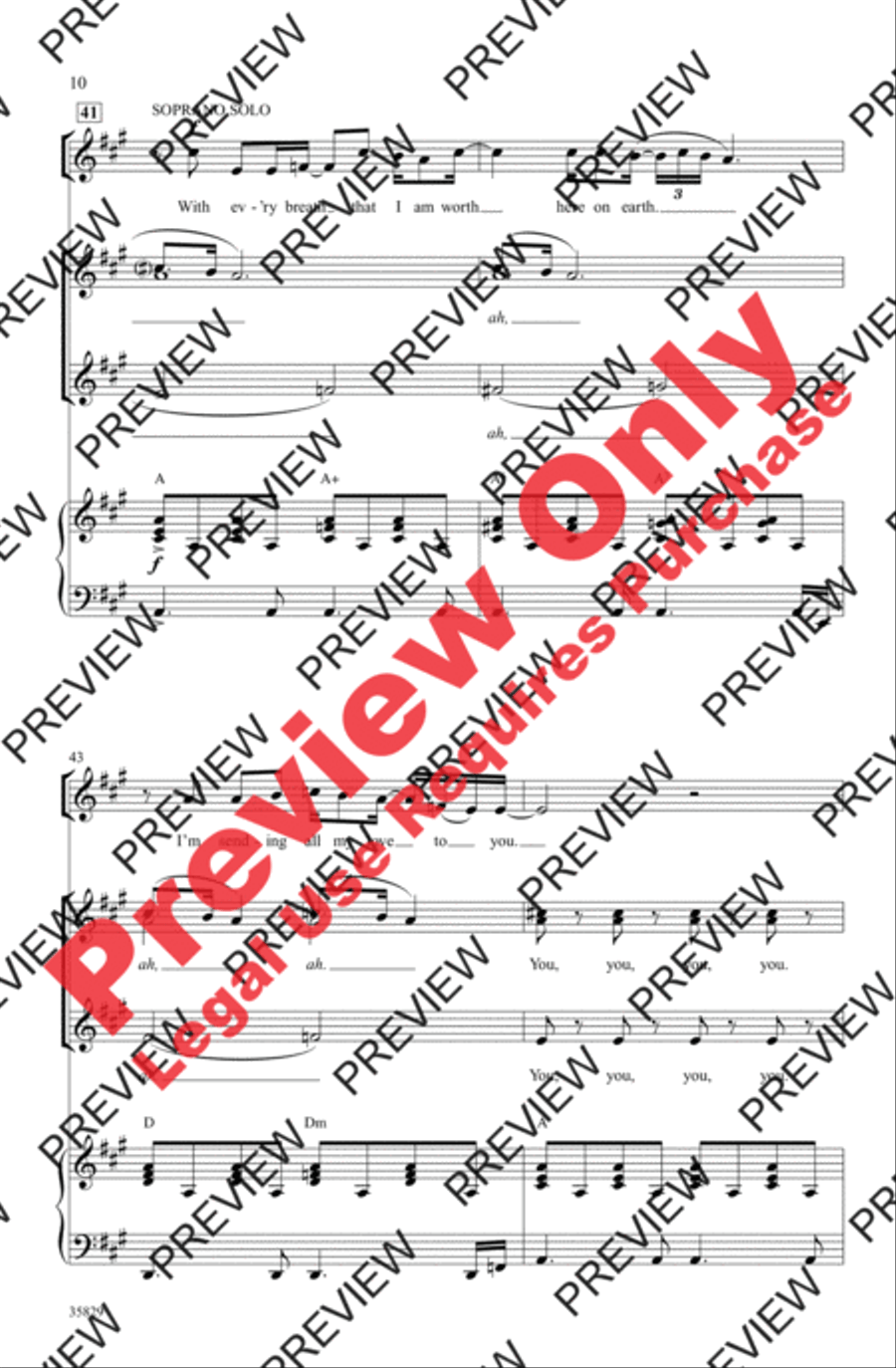 Green Day on Stage: Selections from American Idiot Women's Choir scores gallery preview page 10