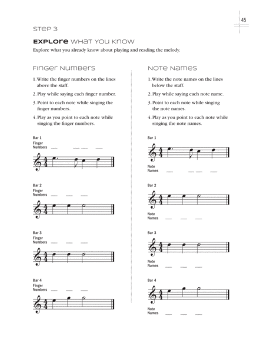 Play & Read Piano Method scores gallery preview page 6