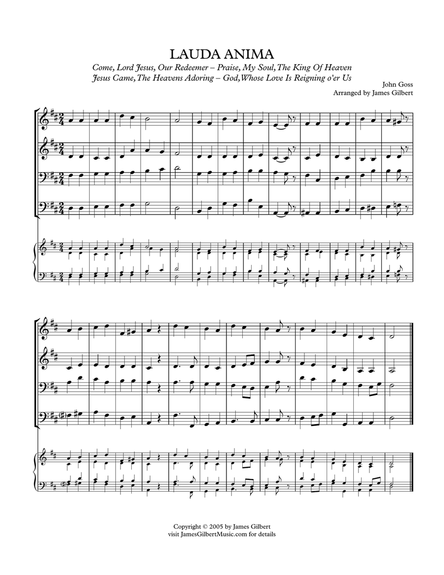 LAUDA ANIMA LAUDA ANIMA Small Ensemble scores gallery preview page 1