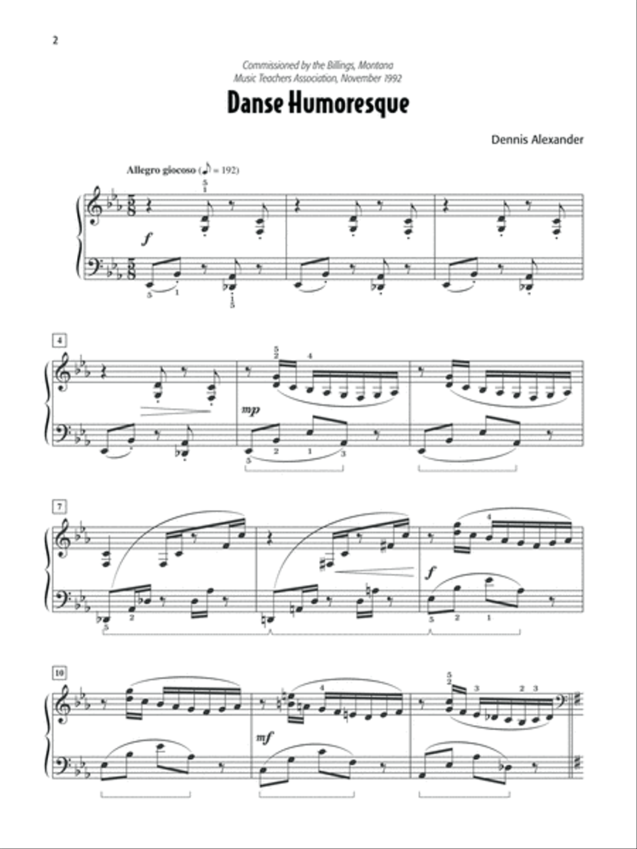 Dennis Alexander's Favorite Solos, Book 3 Piano Solo scores gallery preview page 3