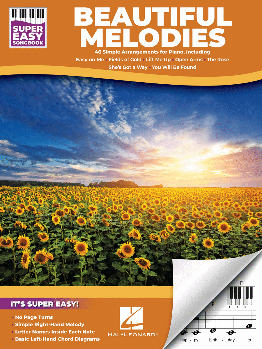 Beautiful Melodies Easy Piano scores gallery preview page 1
