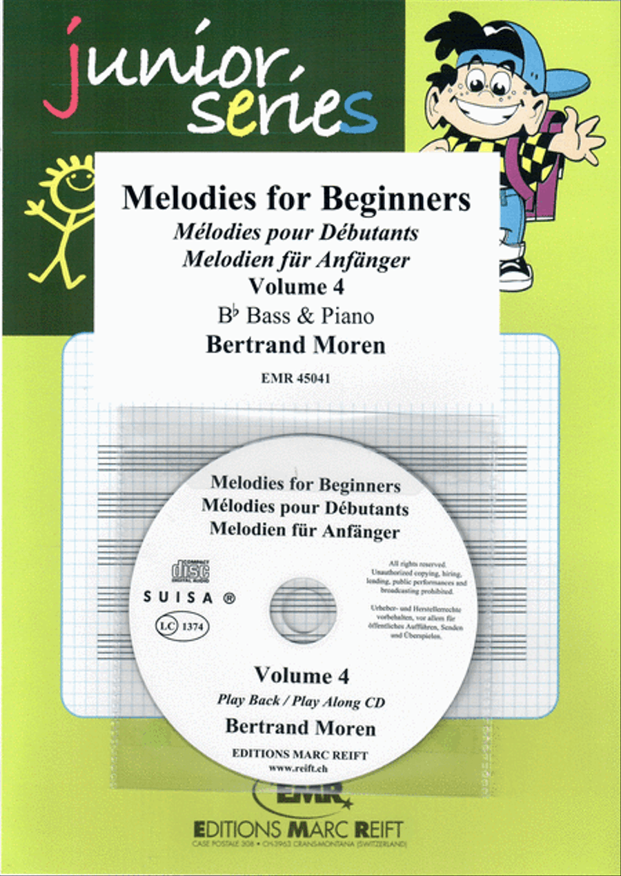 Melodies for Beginners Volume 4 Piano Accompaniment scores gallery preview page 1