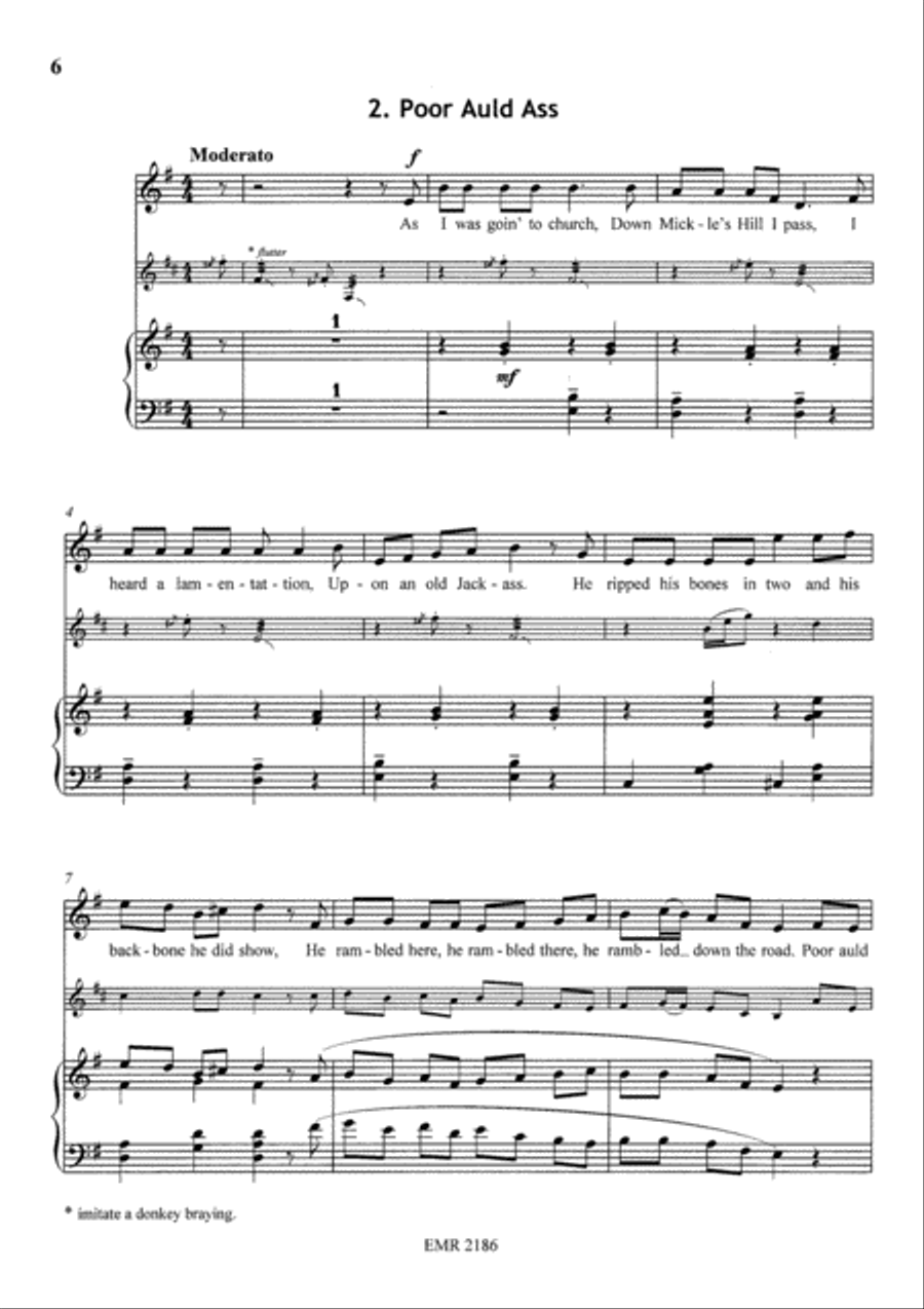 Four Irish Songs Horn scores gallery preview page 5