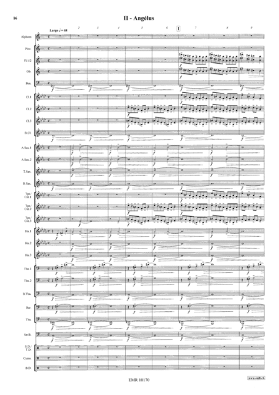 Sinfonietta Alpestre Sinfonietta Alpestre Concert Band scores gallery preview page 7