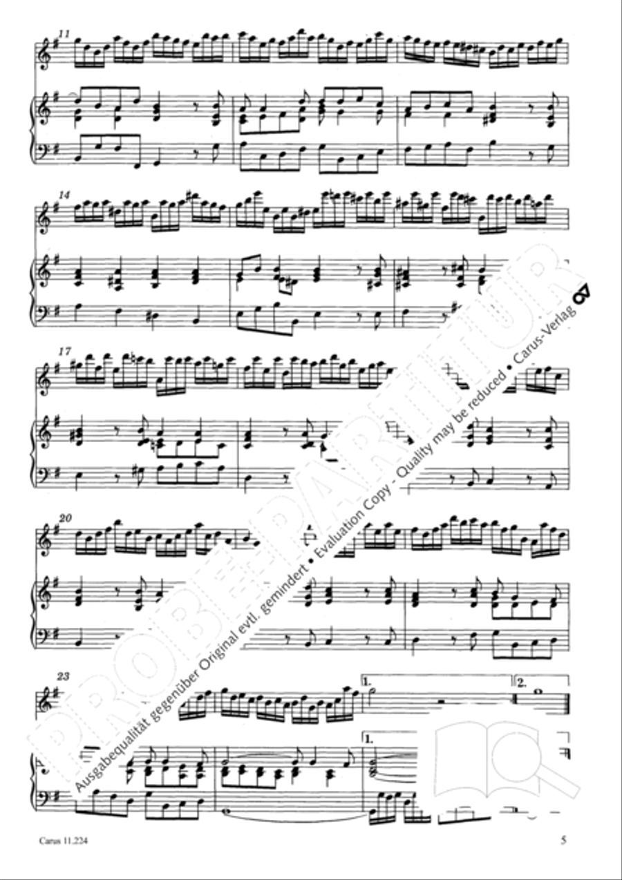 Fitzwilliam-Sonaten Fitzwilliam-Sonaten Recorder scores gallery preview page 6