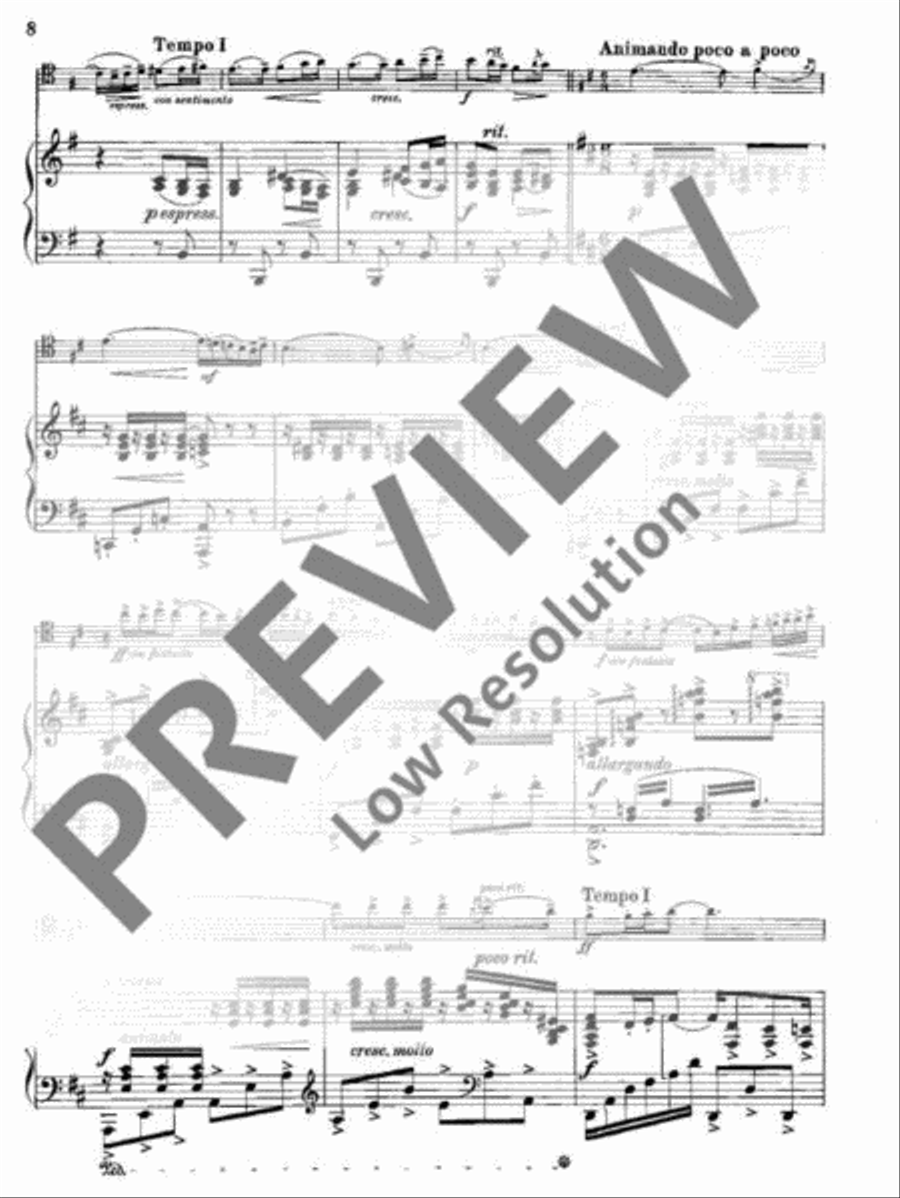 Requiebros D major Piano Accompaniment scores gallery preview page 9