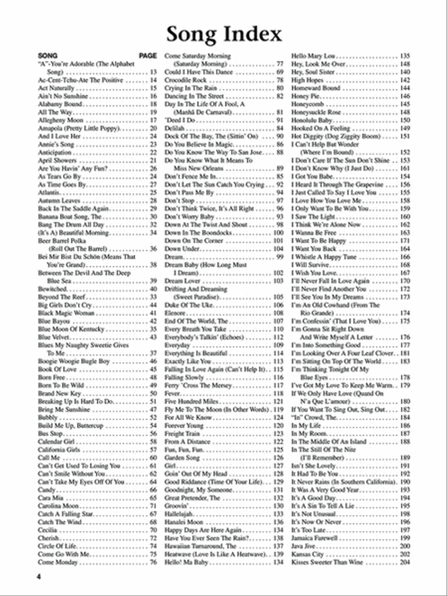 The Daily Ukulele: Leap Year Edition for Baritone Ukulele Piano scores gallery preview page 3