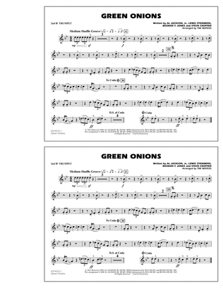 Green Onions - 2nd Bb Trumpet