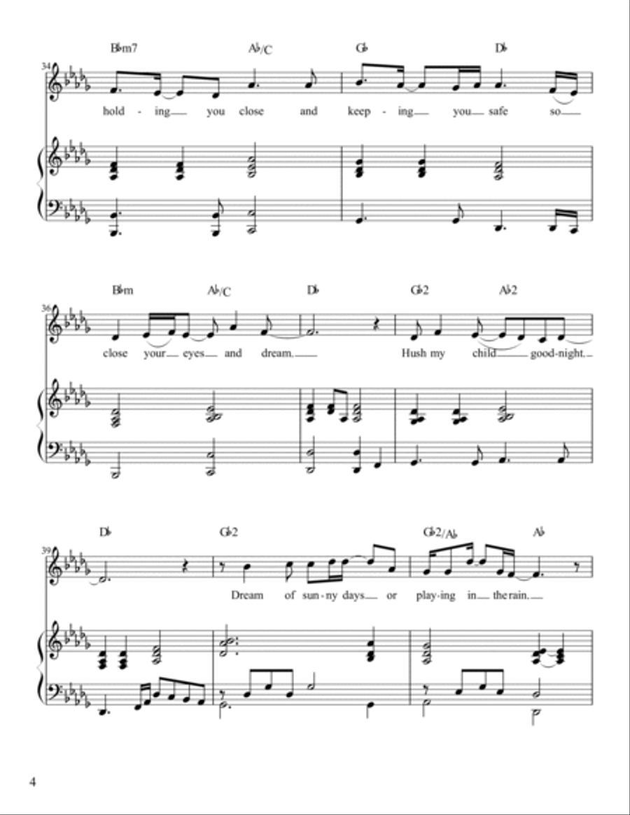 Lullaby for Logan Voice scores gallery preview page 4
