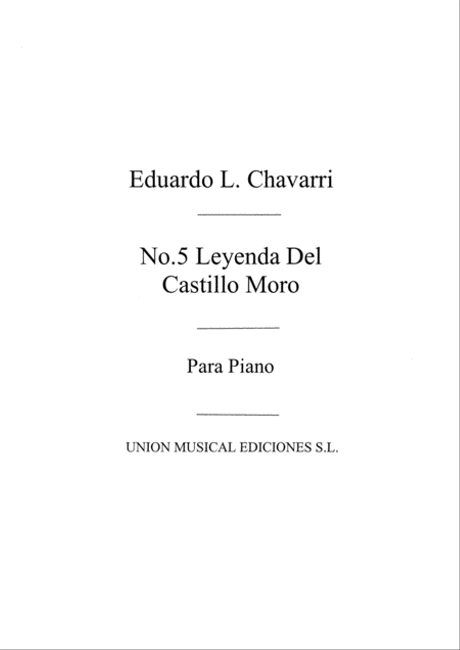 Leyenda De Castillo Moro Violin Solo scores gallery preview page 1
