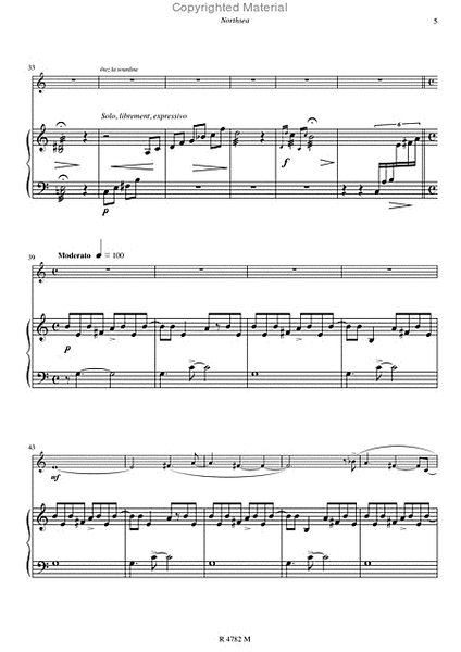 Northsea (trompette et marimba)