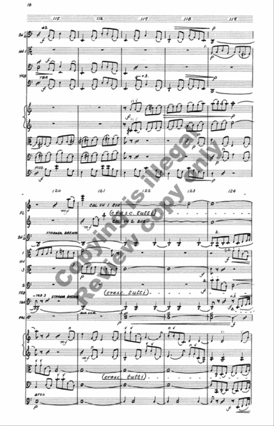 Salutation Full Orchestra scores gallery preview page 43