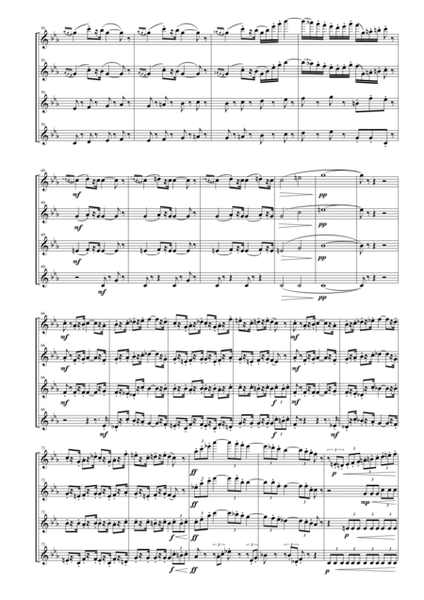 Carmen Suite No. 2 for Flute Quartet image number null