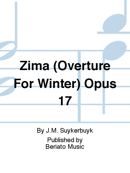 Zima (Overture For Winter) Opus 17