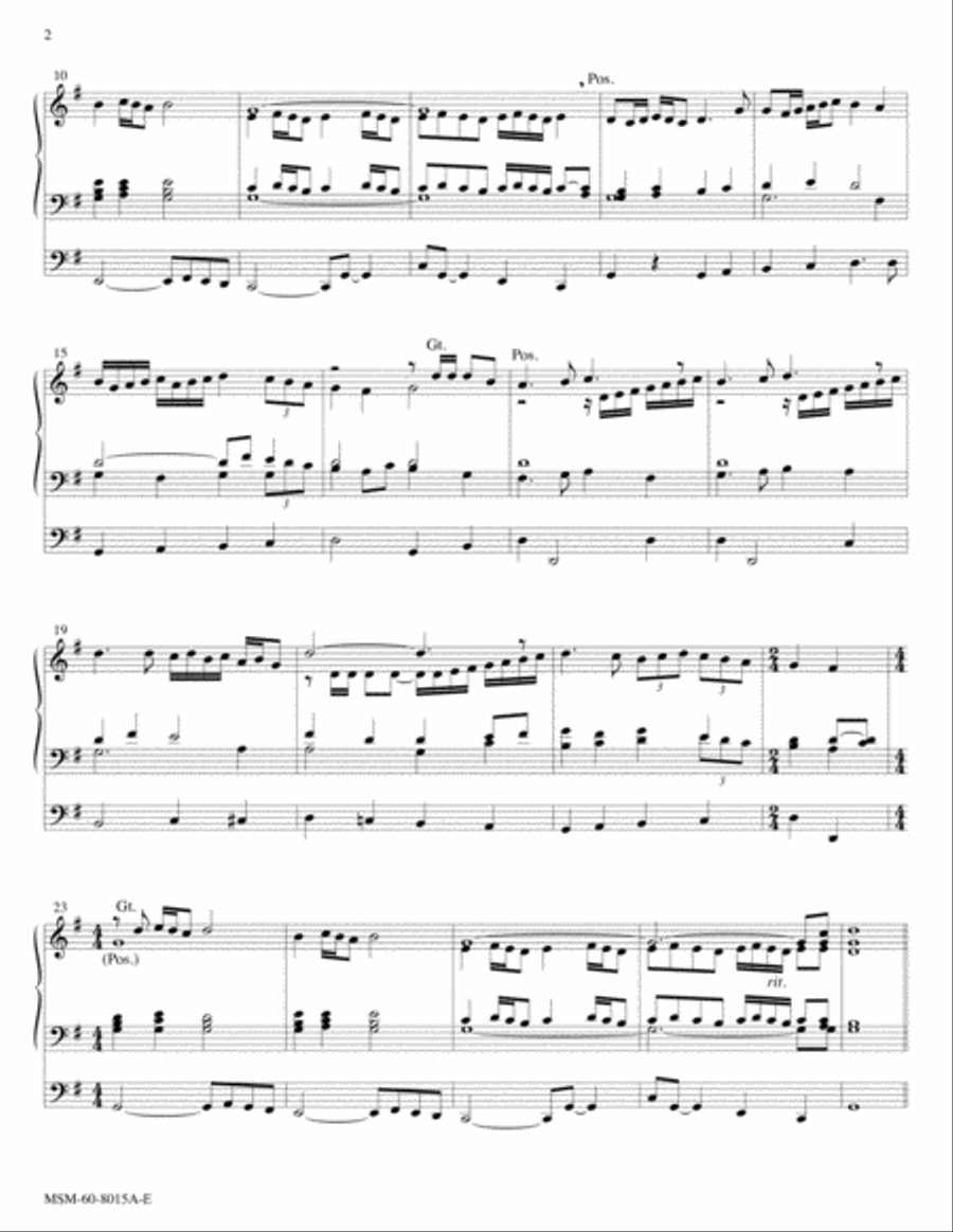 God of Grace and God of Glory Choir scores gallery preview page 2