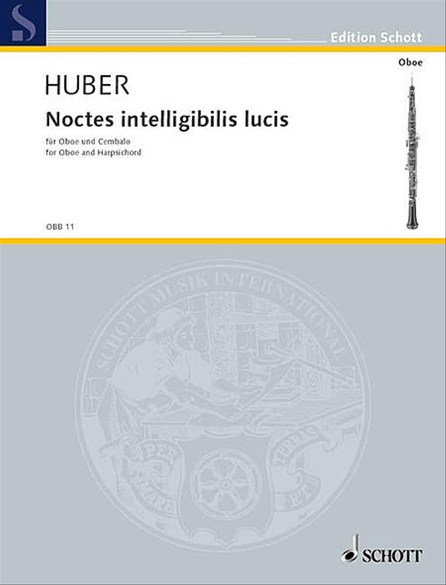 Noctes Intelligibilis Lucis Oboe scores gallery preview page 1