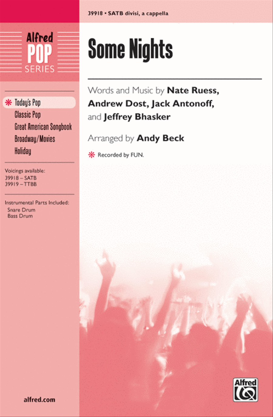Some Nights 4-Part scores gallery preview page 1