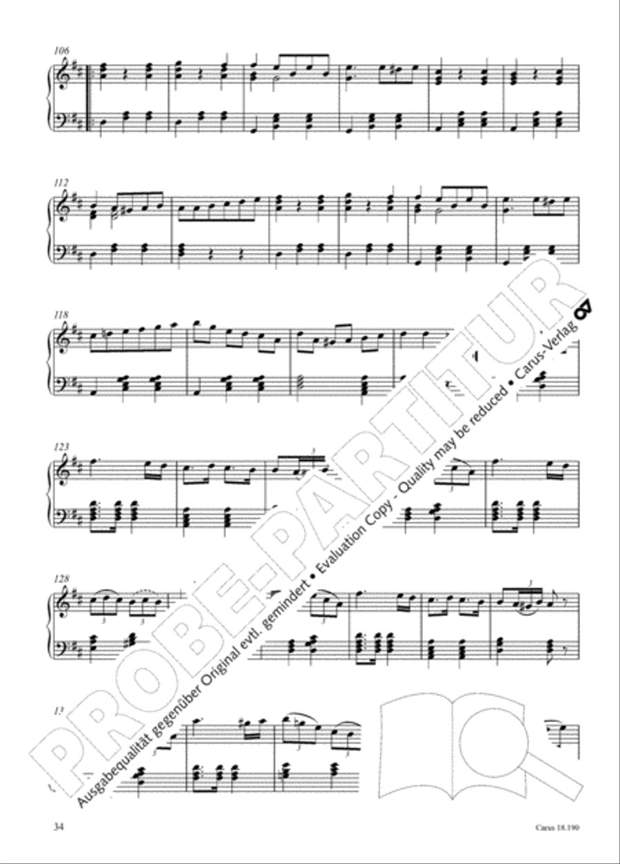 Puccini: Sonate, Versetti, Marce. Selected Organ Works Organ Solo scores gallery preview page 35
