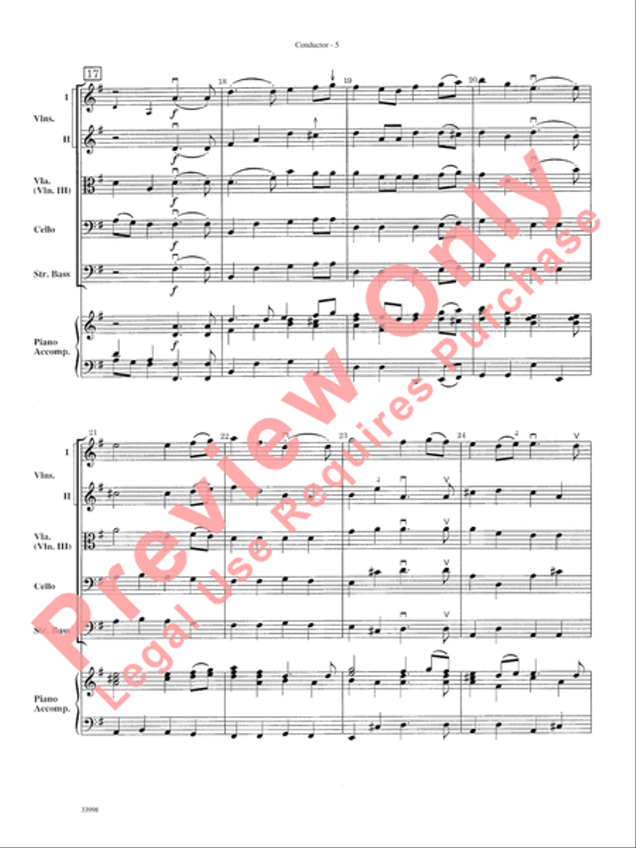Classics for Contest String Orchestra scores gallery preview page 6