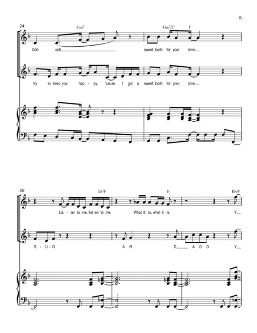 Sugar Daddy Voice scores gallery preview page 5