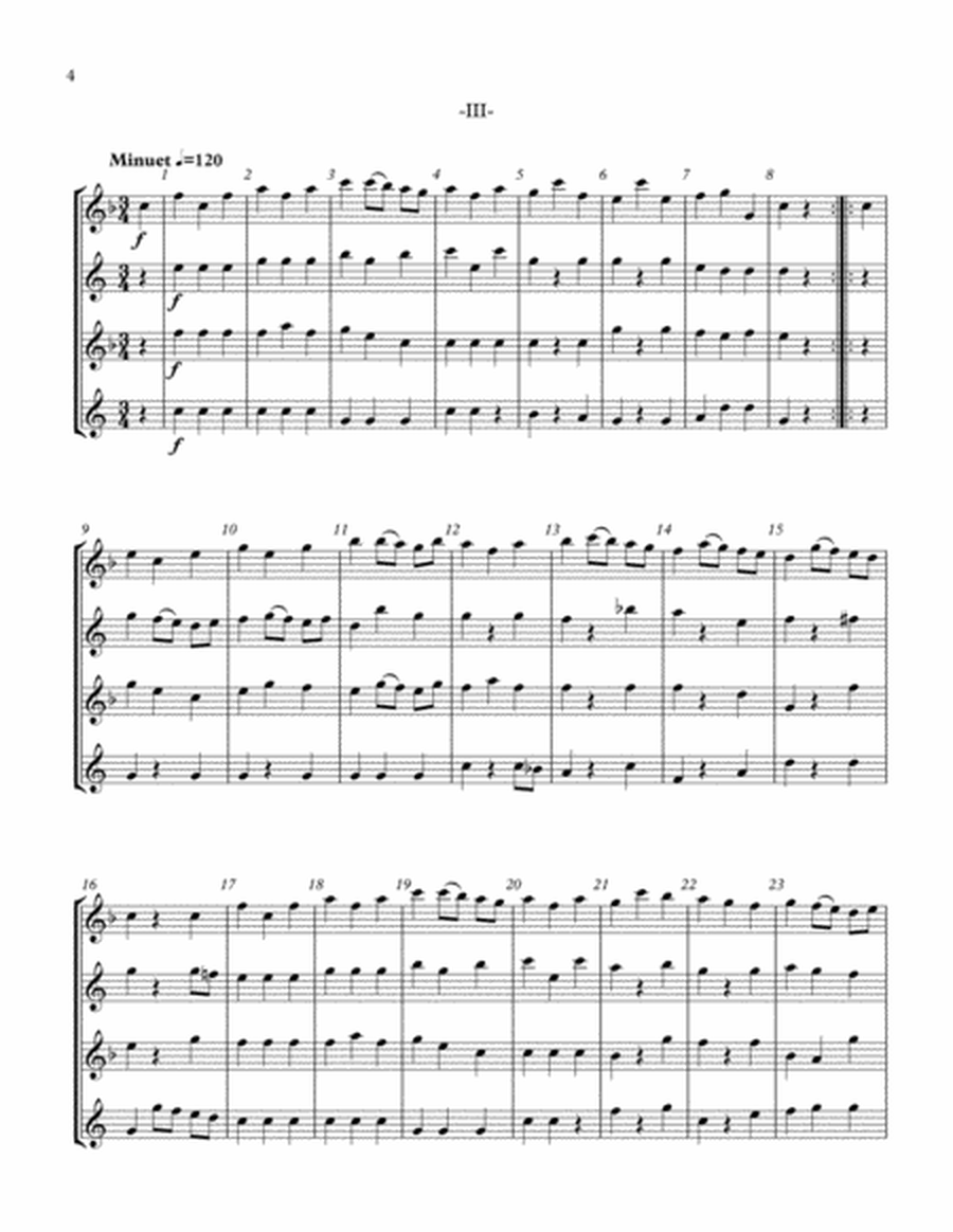 Quartet for Beginner Musicians (sax quartet satb) image number null