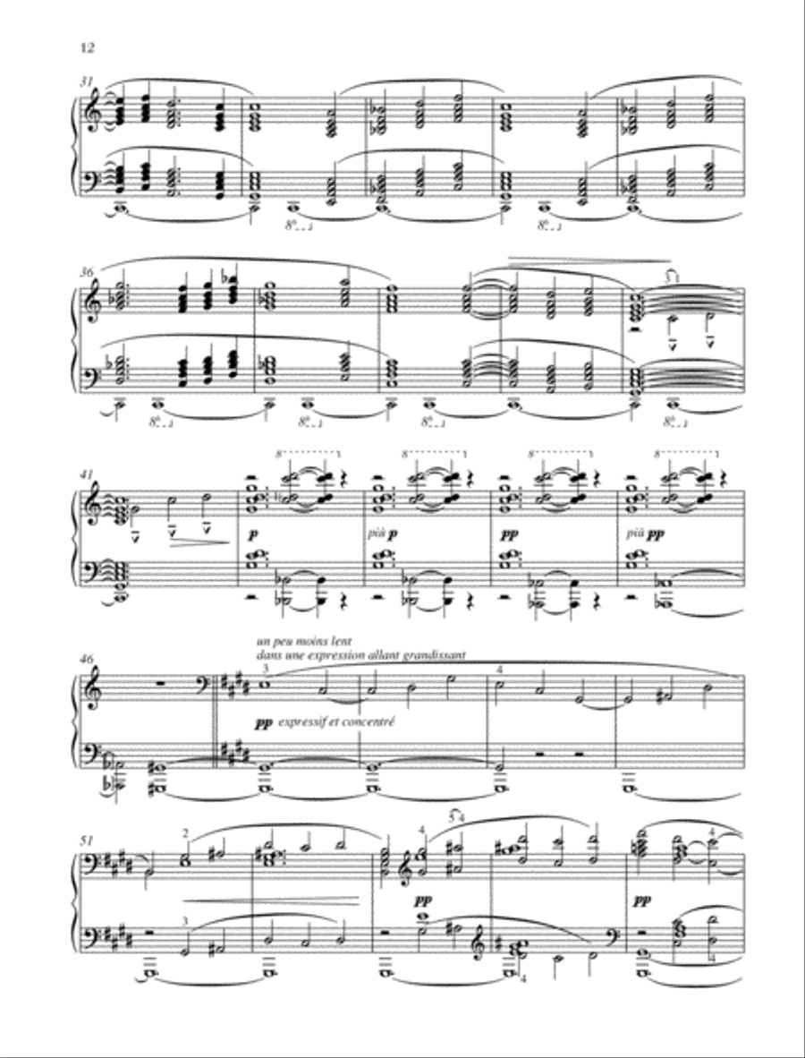 La Cathédrale engloutie Piano Solo scores gallery preview page 3