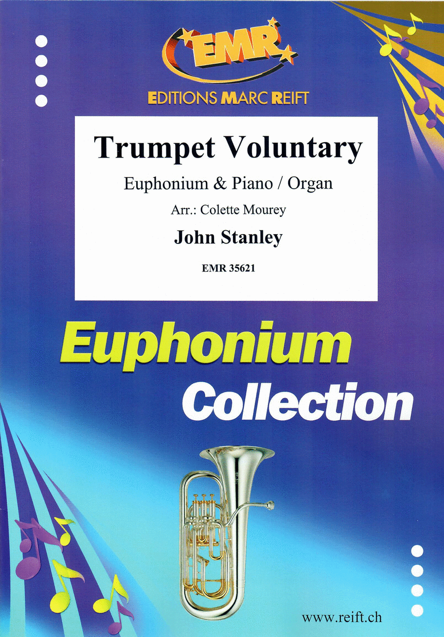 Trumpet Voluntary Euphonium scores gallery preview page 1