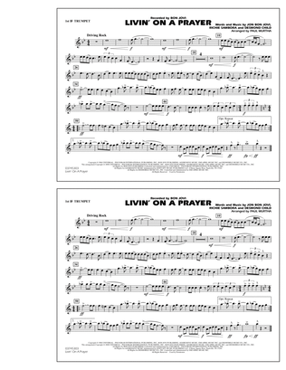 Livin' on a Prayer - 1st Bb Trumpet