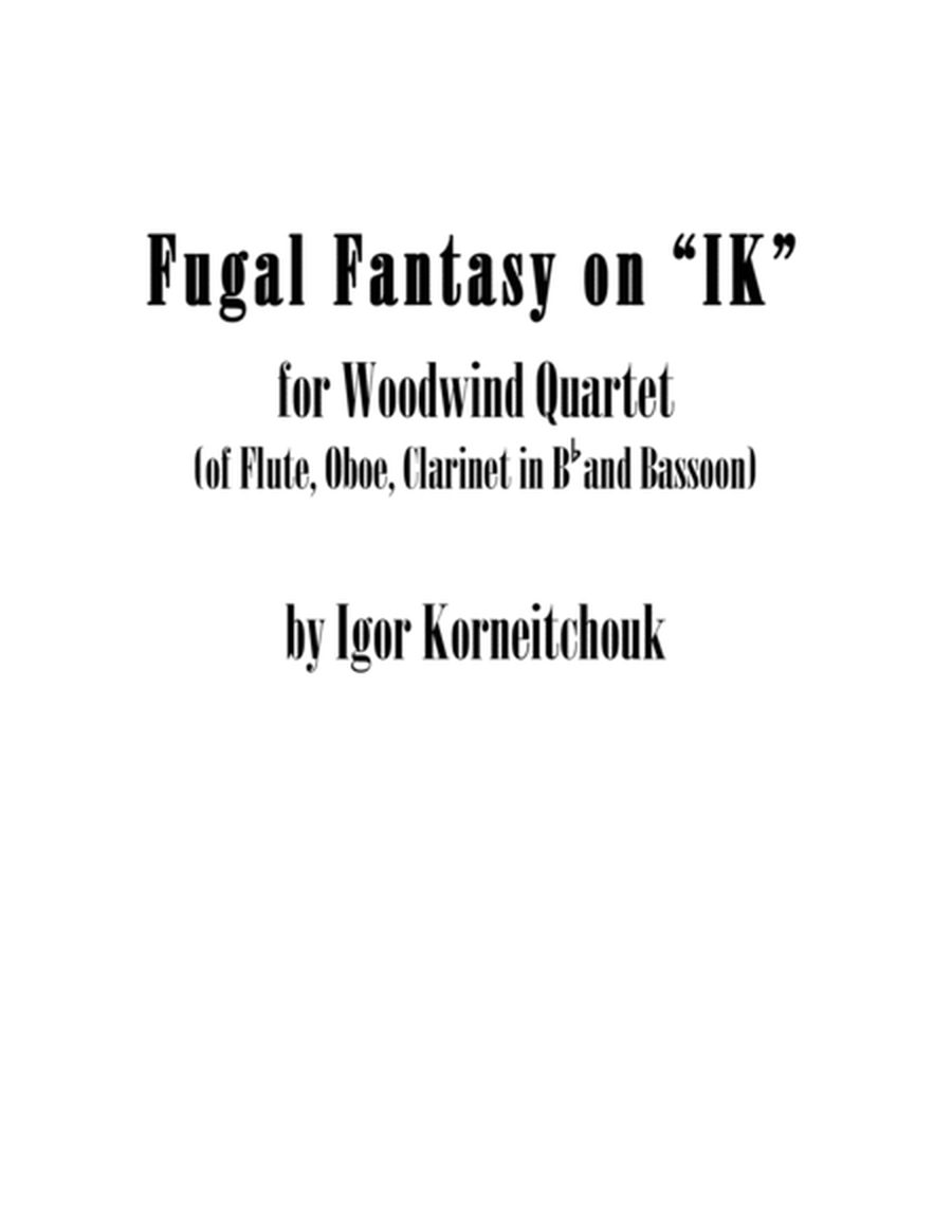 Fugal Fantasy on "IK" image number null
