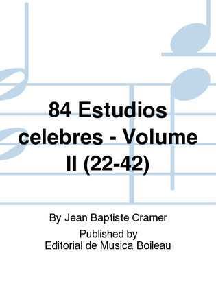 84 Estudios celebres - Volume II (22-42)