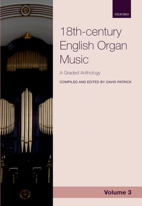 Book cover for 18th-century English Organ Music, Volume 3