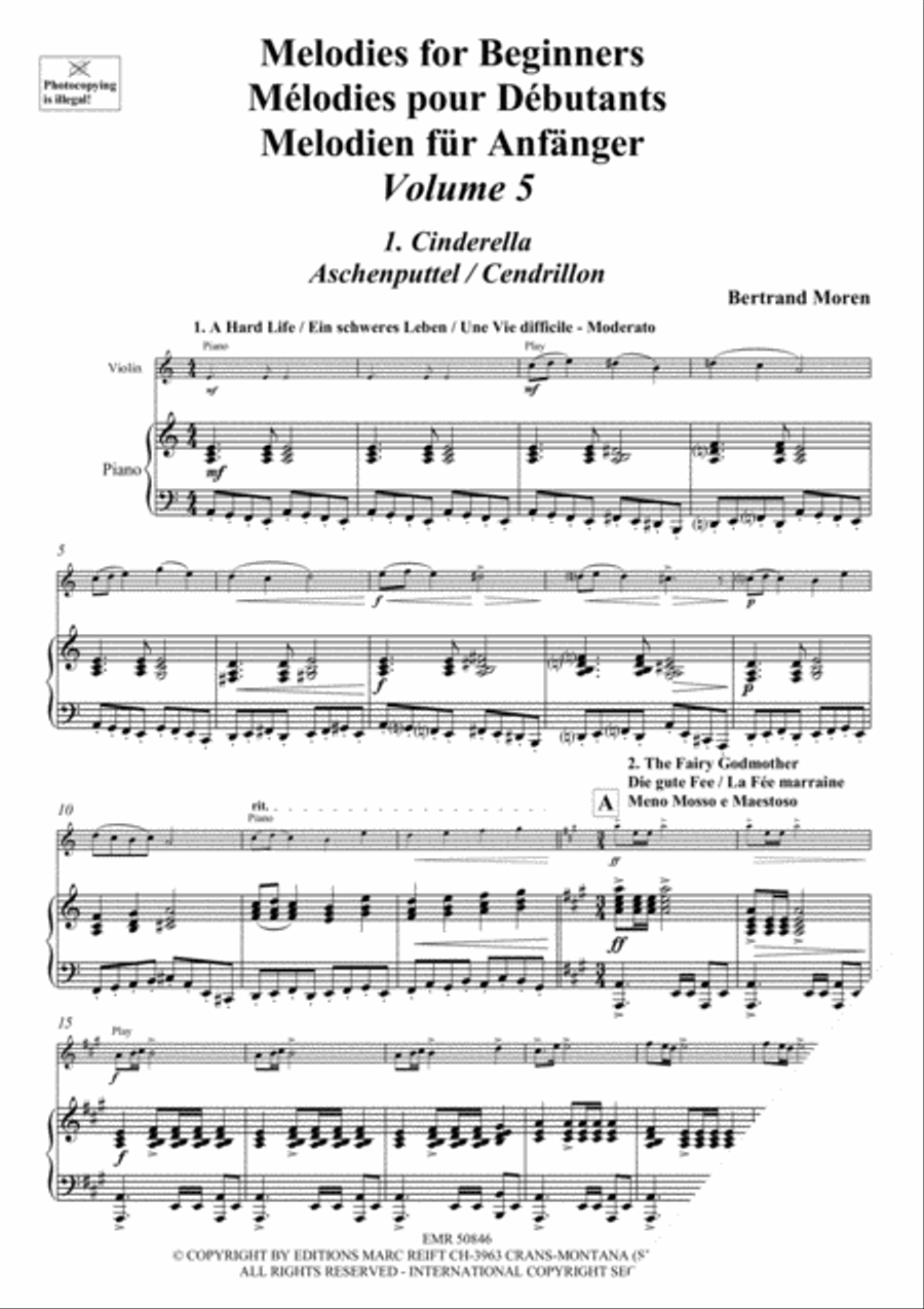 Melodies for Beginners Volume 5 Violin Solo scores gallery preview page 5