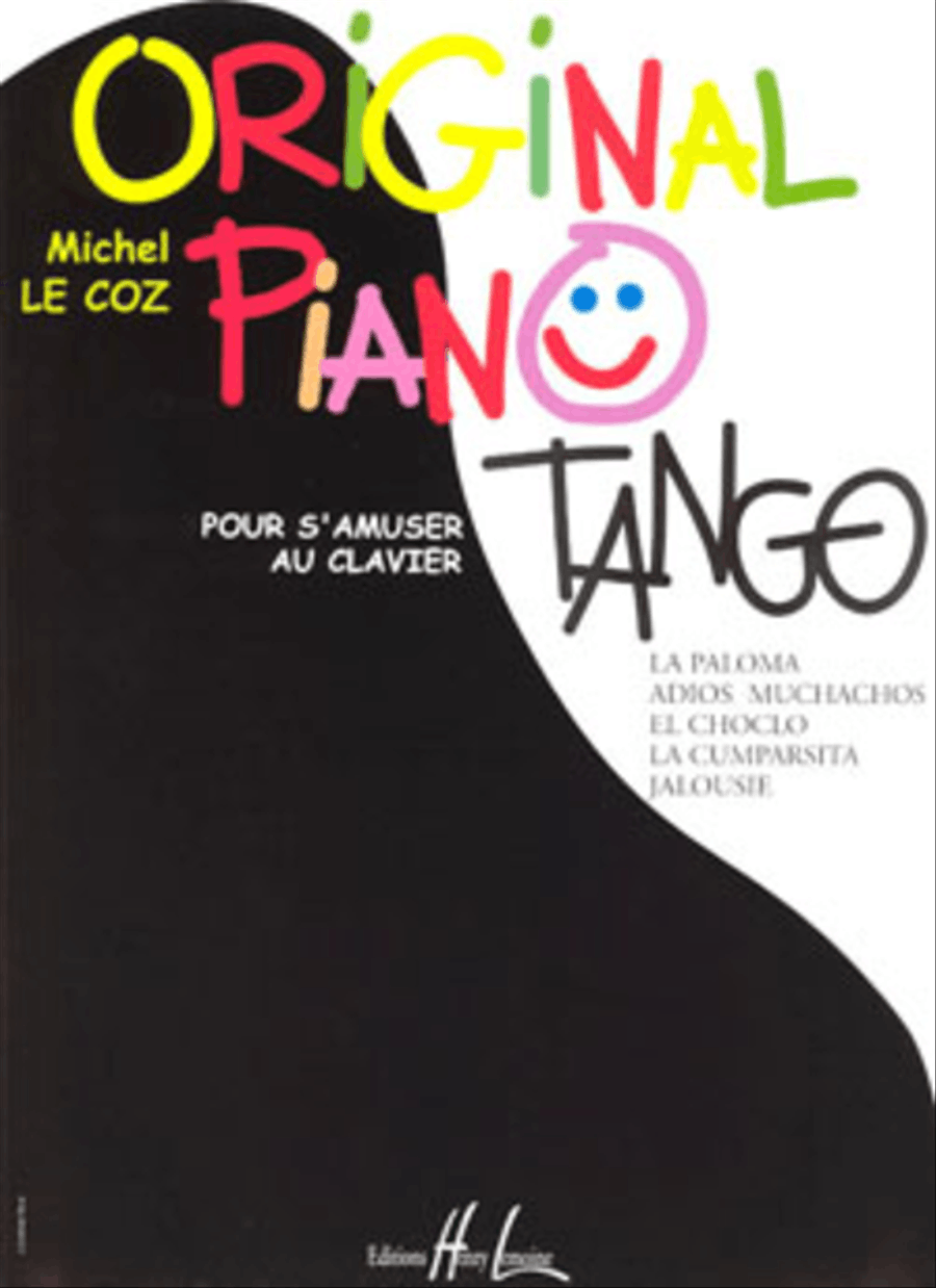 Original Piano Tango Piano Solo scores gallery preview page 1