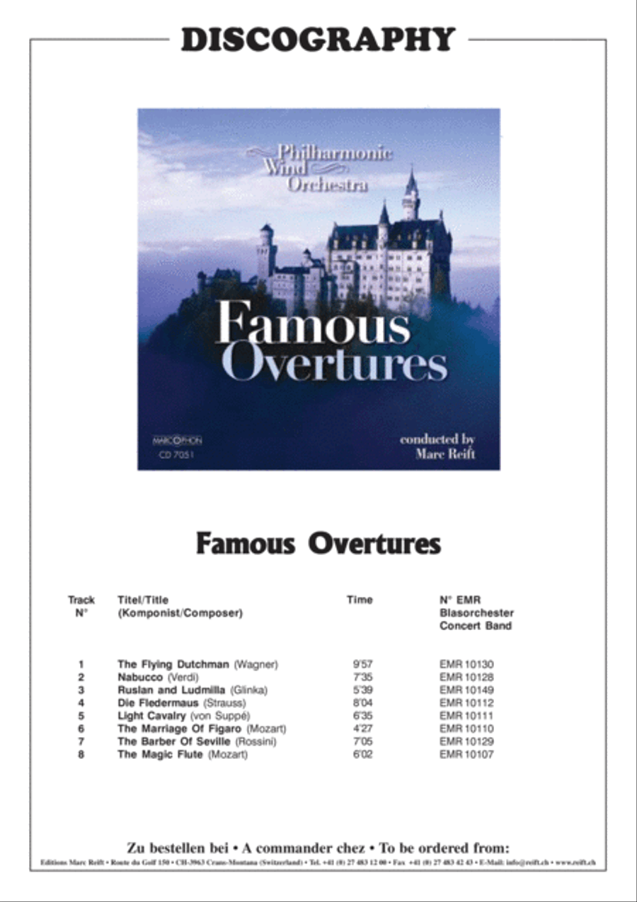 The Magic Flute Overture Concert Band scores gallery preview page 3