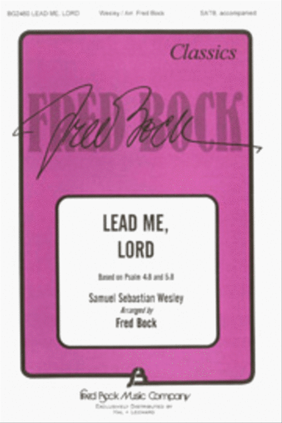 Lead Me, Lord Lead Me, Lord 4-Part scores gallery preview page 1