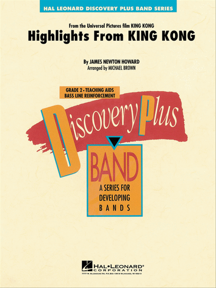 Highlights from King Kong Concert Band scores gallery preview page 1