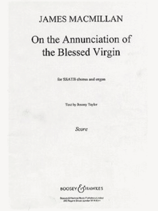 On the Annunciation of the Blessed Virgin