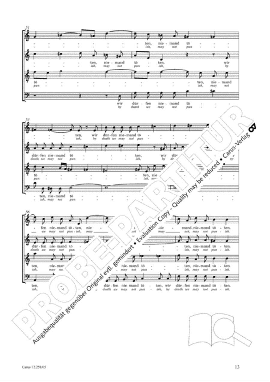 Johann Sebastian Bachs Johannes-Passion fur Kinder und Jugendliche STB scores gallery preview page 14
