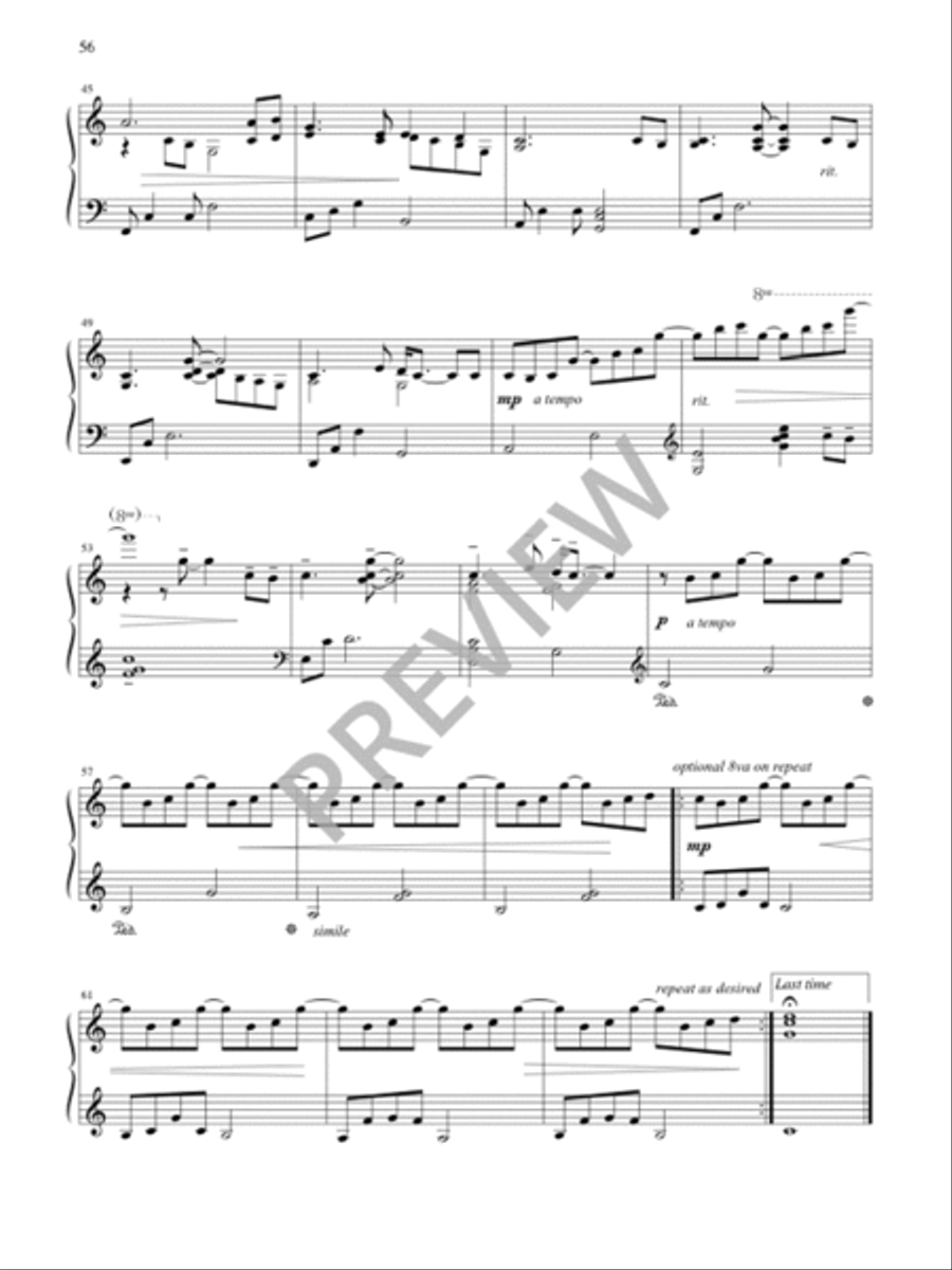 Seasons of Grace - Volume 4 Piano Solo scores gallery preview page 58