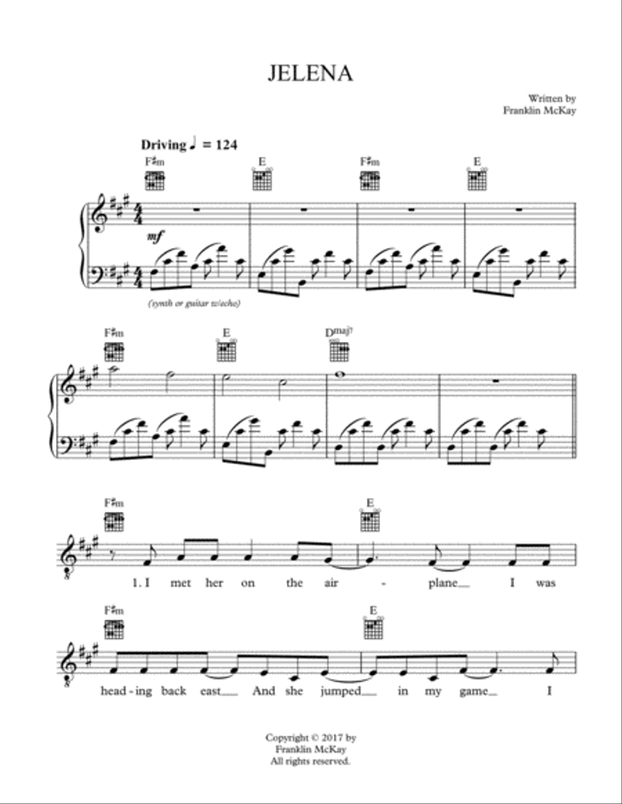 Jelena Voice scores gallery preview page 1