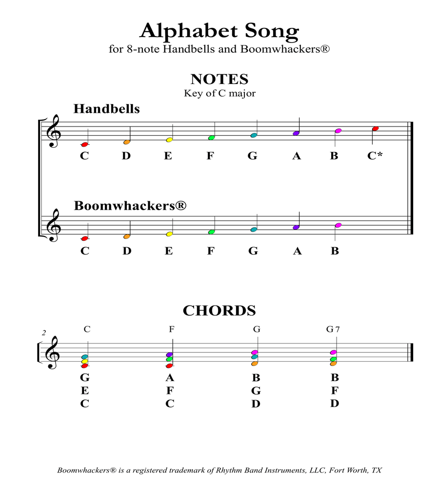 Music for best sale handbells 8 note