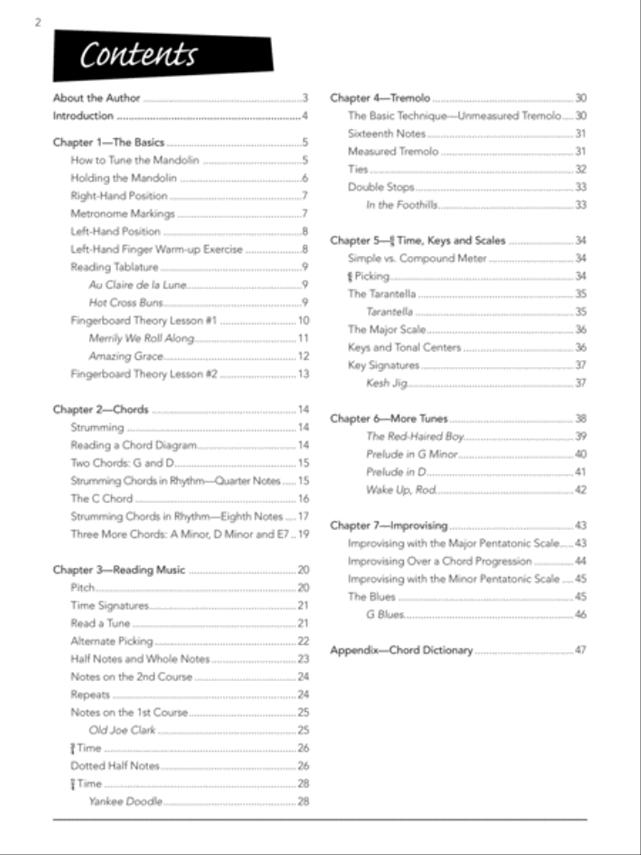 Mandolin for Beginners Mandolin scores gallery preview page 2