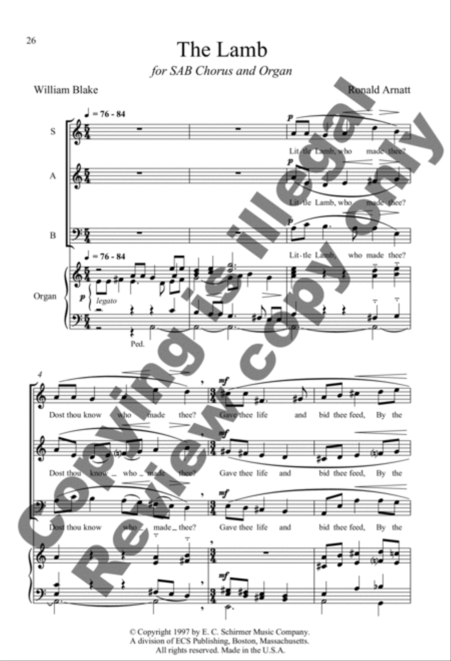 Somerset Anthem Books, Volume V (General) 3-Part scores gallery preview page 16