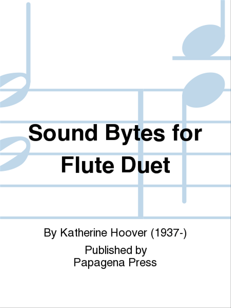 Sound Bytes Flute Duet scores gallery preview page 1