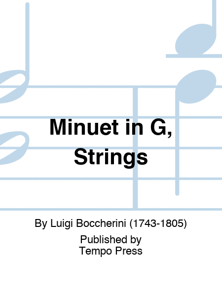 Minuet in G, Strings