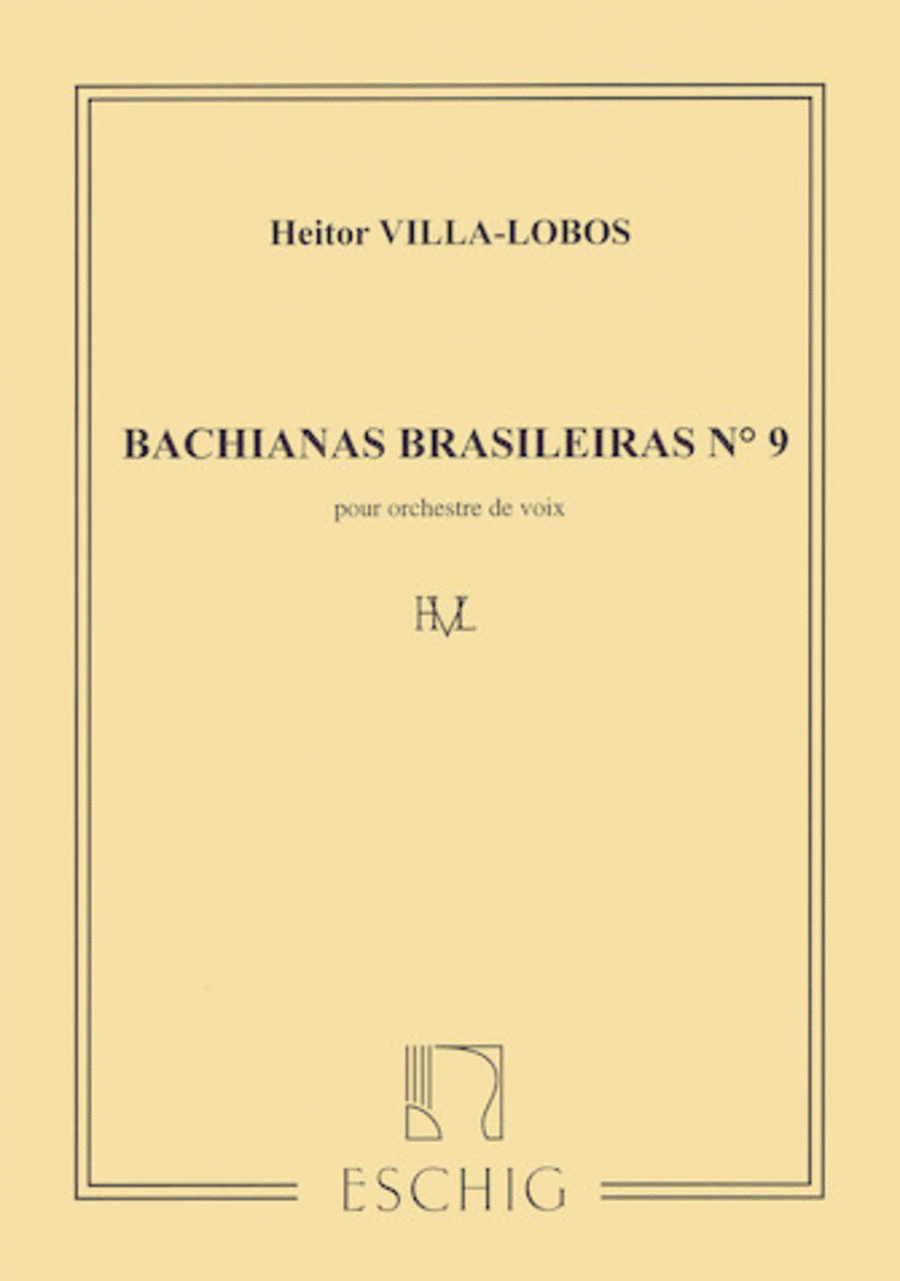 Bachianas Brasileiras No. 9
